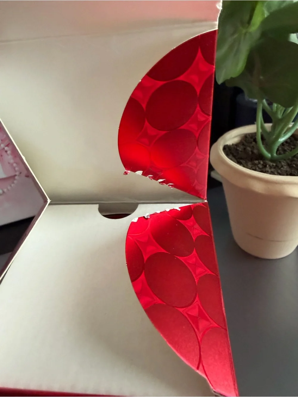 Voluspa Red Glass Scented Candle